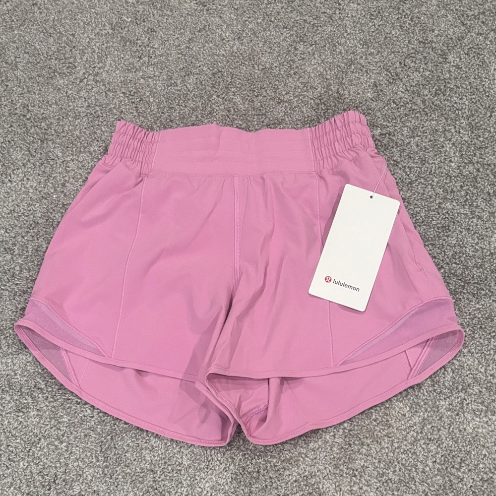 lululemon athletica Women's Athletic Shorts in Soft Pink